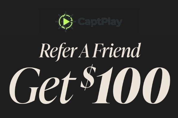 CaptPlay Refer A Friend